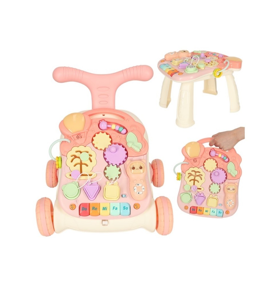 Muzikinis stumdukas - veiklos staliukas Pastel 2in1
