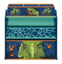 Žaislų lentyna su stalčiukais Dino