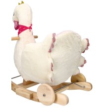 Sūpuoklės Gulbė su garsais ir ratukais