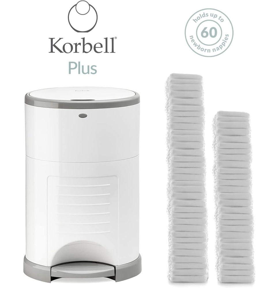 Sauskelnių konteineris Korbell Plus