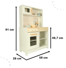 Medinė virtuvėlė Creme Deluxe