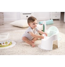 Paaukštintas naktipuodis Rotho White Pearl