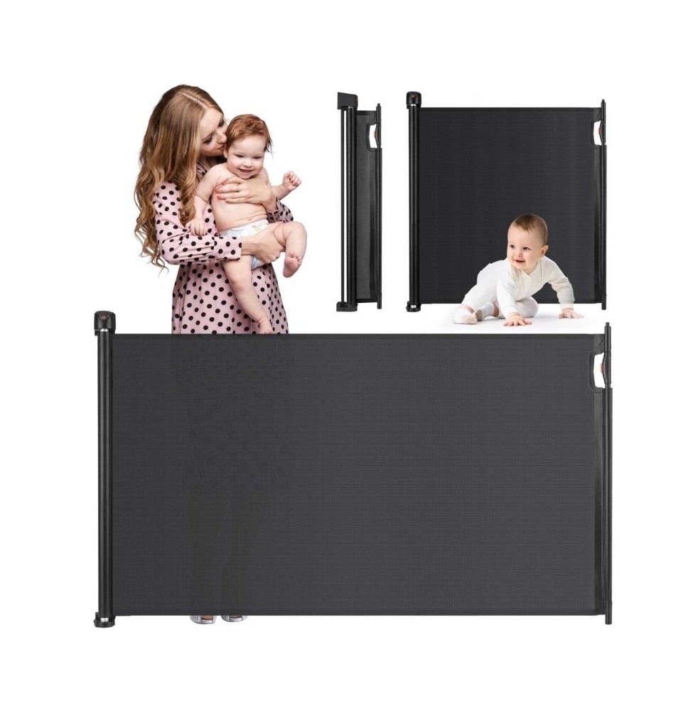 Ištraukiami varteliai - roletas Black 140 cm.