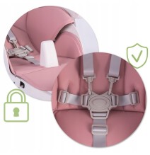 Funkcionali maitinimo kėdutė Belo Pink su lanku
