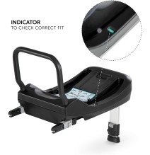 Autokėdutės bazė Hauck Comfort Fix Isofix Base, black